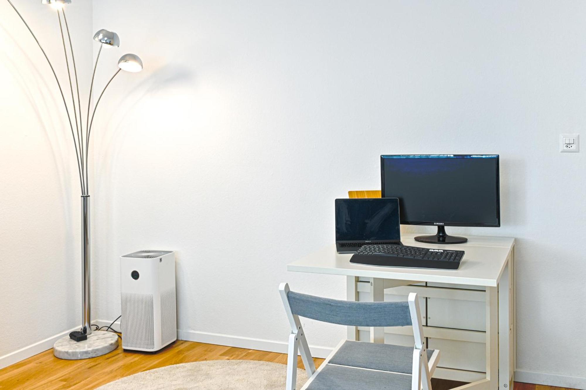 Expo-Basel-Ch Apt, Amazon Prime Video, Wifi, Coffee & Tee, Popcorn, Kitchen Exterior foto